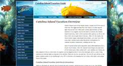 Desktop Screenshot of catalinaislandvacation.org